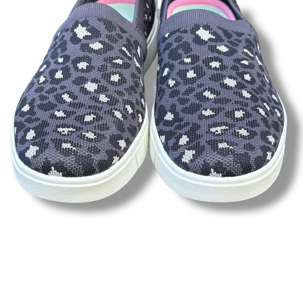 Womens's Ryka Hera Slip-On Sneaker Grey Animal Print Sz 9.5 - Picture 5 of 8